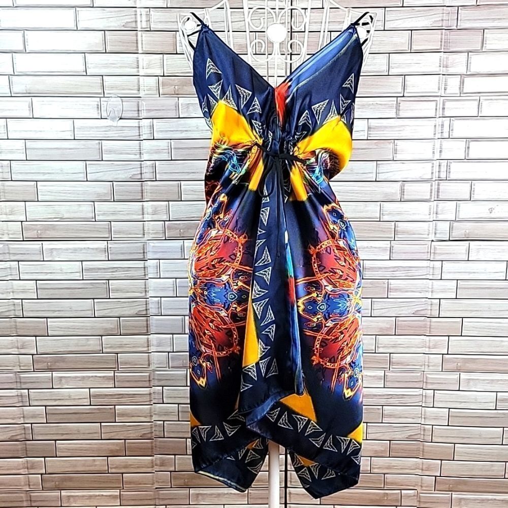 Point scarf dress Size L